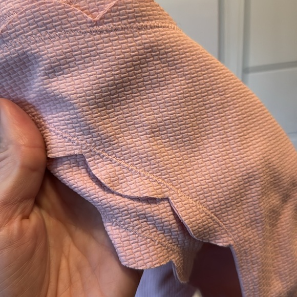 MARYSIA SCALLOPPED STRAPLESS BIKINI SET SIZE MEDIUM LIGHT PINK - Picture 3 of 6